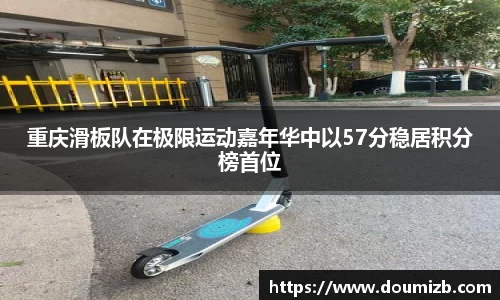 重庆滑板队在极限运动嘉年华中以57分稳居积分榜首位
